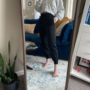 Black Zara joggers